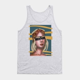 masked girl Tank Top